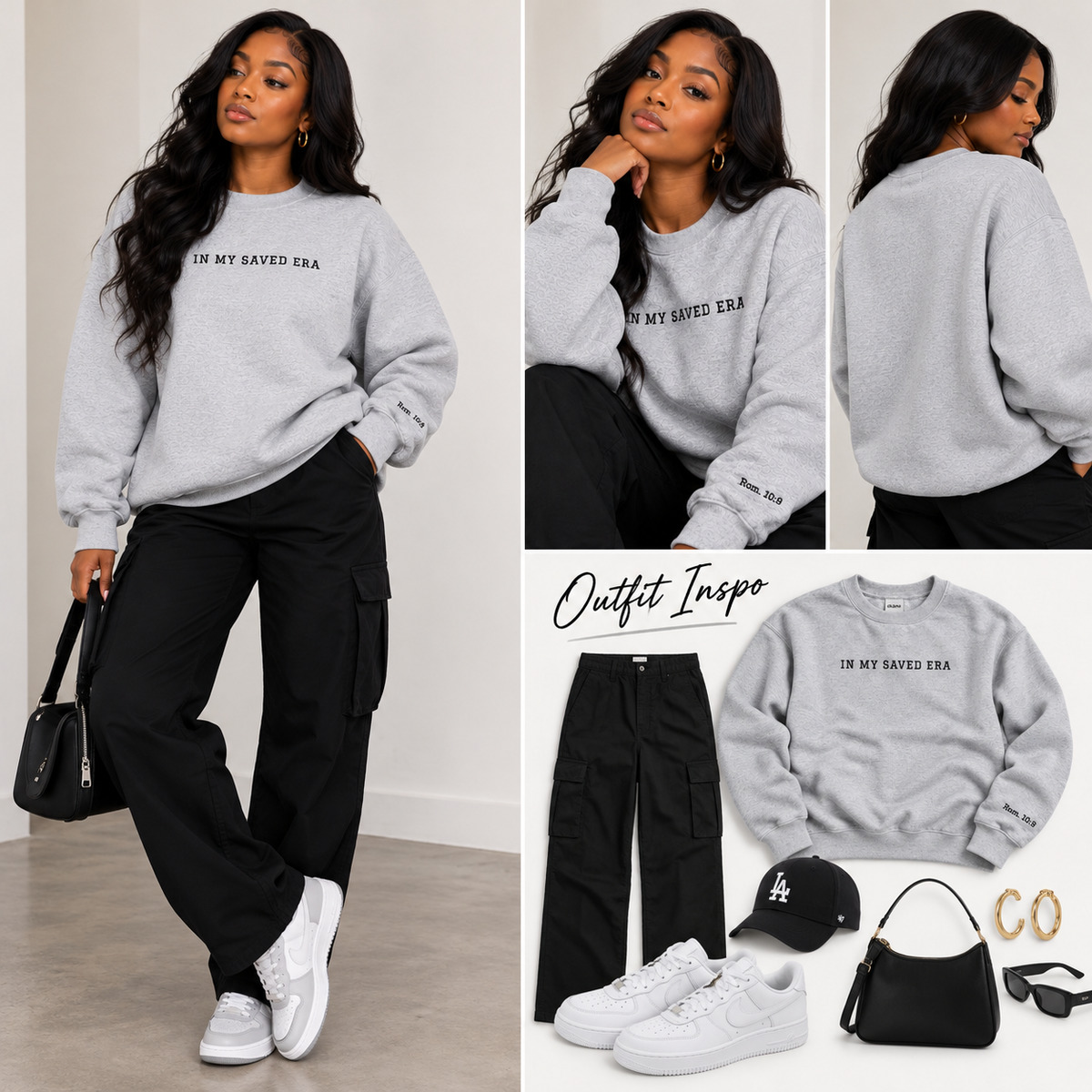 IN MY SAVED ERA™ Embroidered Crewneck
