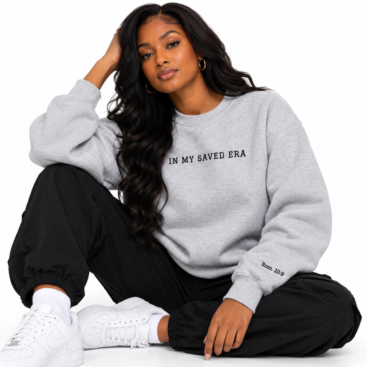 IN MY SAVED ERA™ Embroidered Crewneck