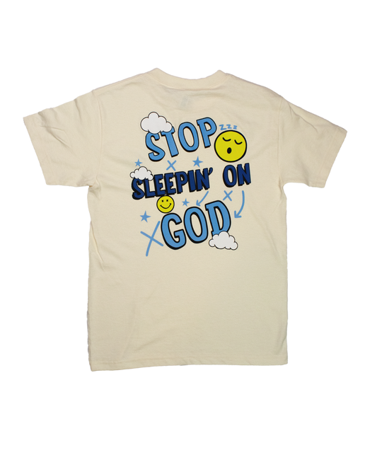 Icy Blue  - Stop Sleepin' Tee