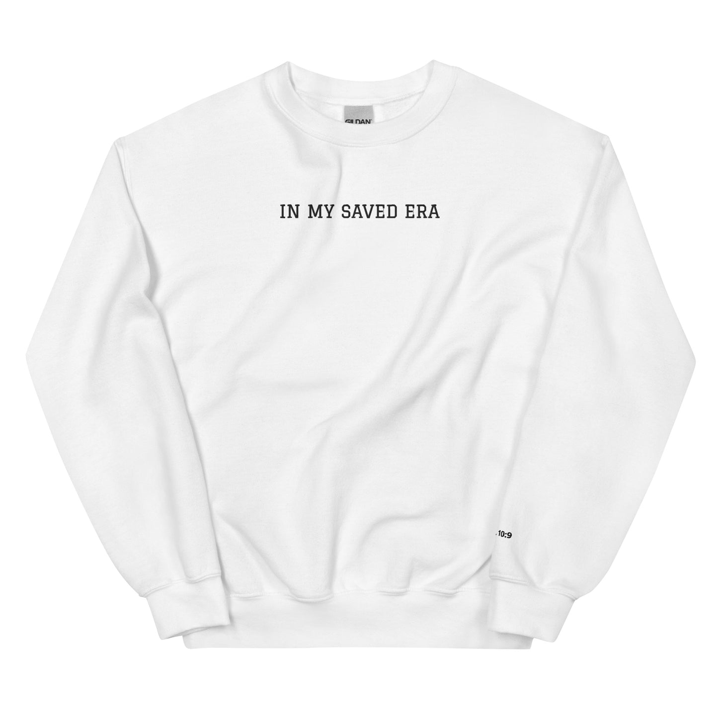 In My Saved Era Embroidered Sweatshirt, God Embroidery, Jesus Is King Sweatshirt